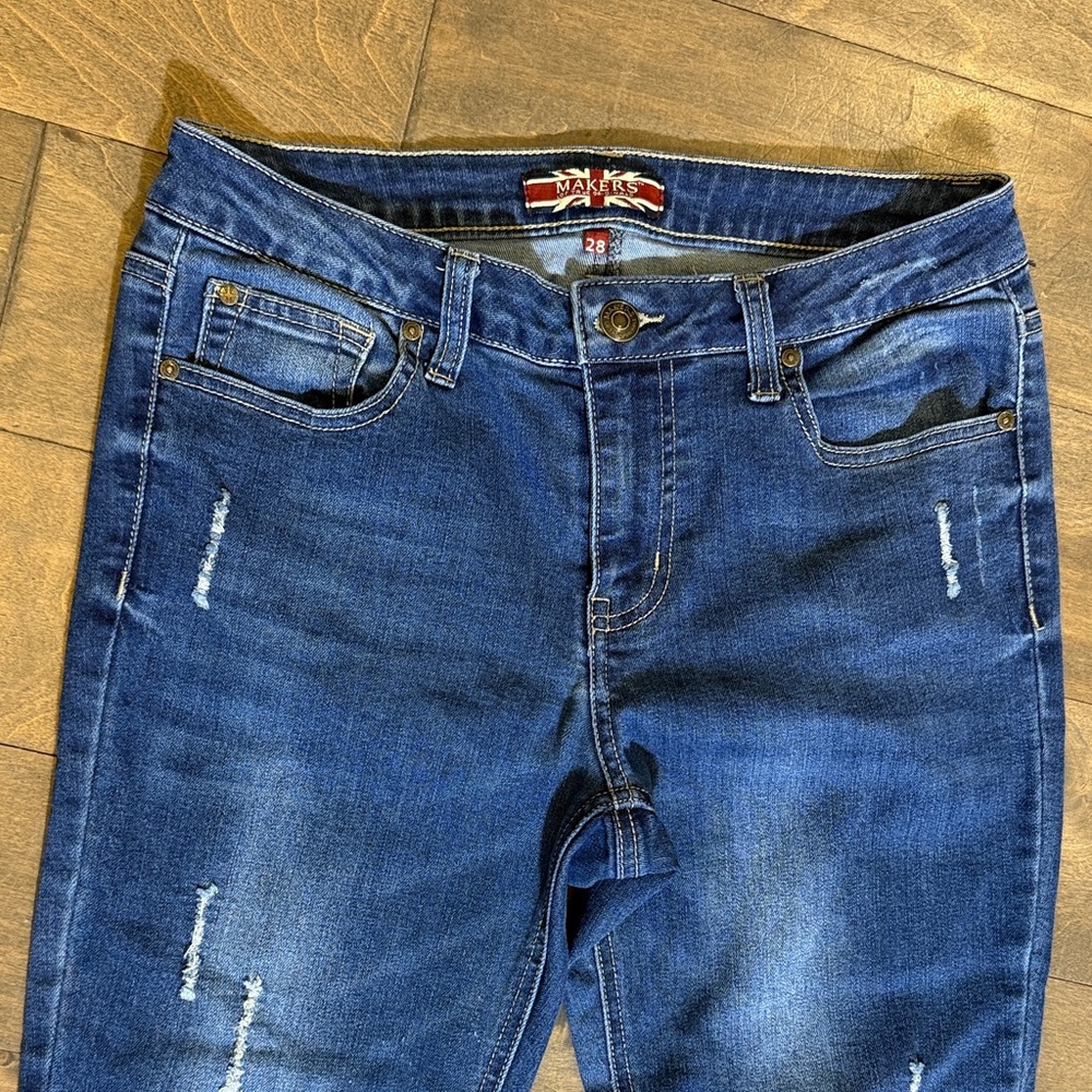 Makers of True Originals Blue Skinny Jeans